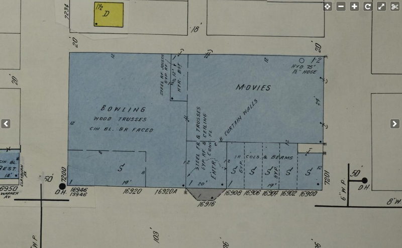 Warren Theatre - Gigis Block 1950 From Michael Boettcher